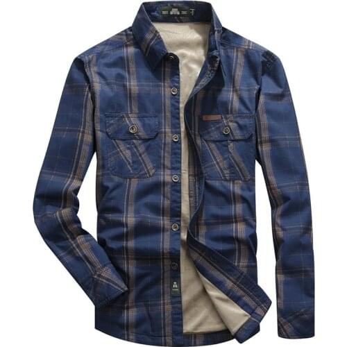 Men Outdoor Spring Fleece Warm Clothes Camping Climbing Long Sleeve Tactical Anti-wear Thickening Male Breathable Fishing Shirt