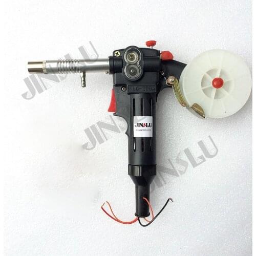 Nylon Body Toothed Roller MIG Spool Gun Push Pull Feeder Aluminum Steel Welding Torch 1 PCS