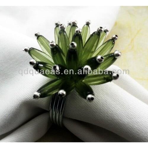 Aliexpress sold beaded wedding napkin ring