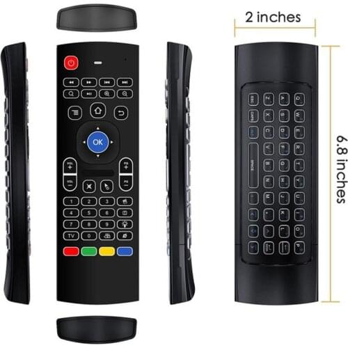 MX3 iview hd fly mouse remote control smart iview tv box remote control