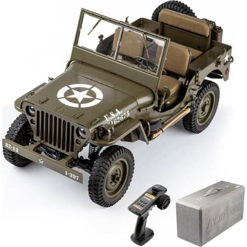 FMS ROCHOBBY 1:6 1941 MB Scaler Radio Controlled Car Waterproof Vehicle No Battery