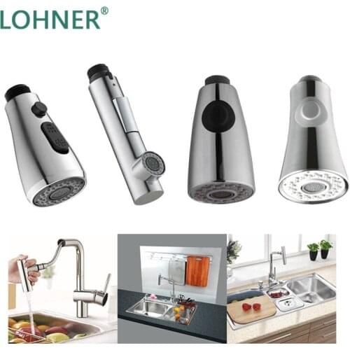 Lohner Sale Kitchen Faucet Accessories Bathroom Tap Faucet Pull Out Shower Head Water Spray Replacement Head Sprinkler