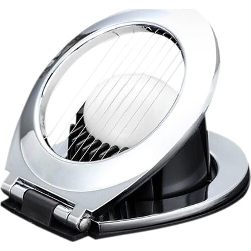 Stainless Steel Boiled Egg Cutter Two Modes Household Fruit Meat Stainless Steel Slicer Cheese Egg-cutting Devices Kitchen Tool