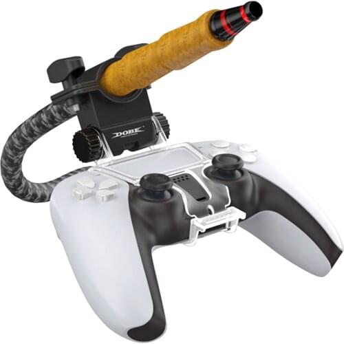 Tobacco Pipe Controller Clip Mount for Sony PS5 Smoke Holder Support Gamepads Joystick Bracket Game Handle Accessories
