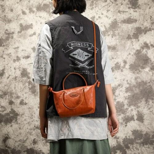 YourSeason Ladies 2021 Multicolor Versatile Shoulder Bags Retro Soft Nature Cow Leather Woman Simple Messenger Handbag