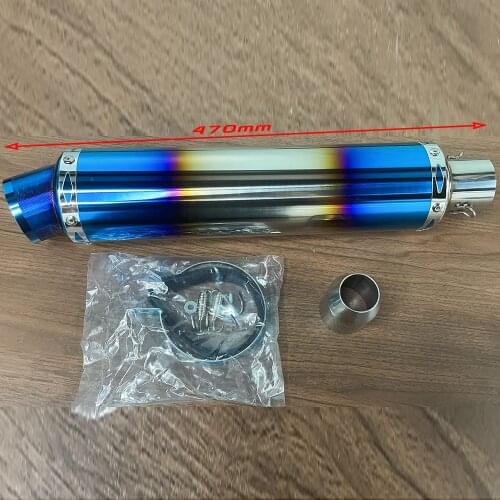 Zx9r UNIVERSAL MOTORCYCLE EXHAUST MUFFLER R25 R3 R15 NINJA 250 CBR500 FZ1 GSXS 750 FZ8 R1 BAJAJ MOTORCYCLE EXHAUST PIPE