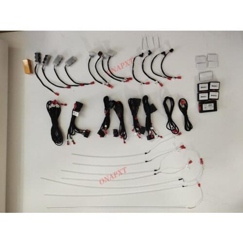 21 Colors For Audi A6 A6L A7 C7 PA 2013-2018 MMI Control Decorative Ambient Light LED Atmosphere Lamp illuminated Strip