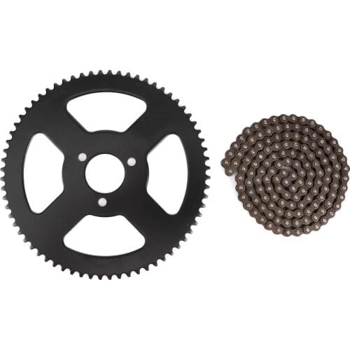 25H Chain 144 Links Sprocket 2 Stroke Shaft For Electric Mini Moto Pocket Bike ATV Quad Accessory Modified Chain