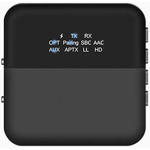 CSR8675 AptX HD LL Low Latency Wireless 5.0 Audio Transmitter Receiver Wireless Adapter RCA SPDIF 3.5mm Aux Jack for TV PC Car