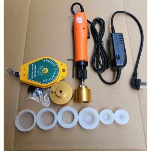 Large torque Capping Machine handheld Wearable electric sealing bottles and packing equipment lid range 1-50mm