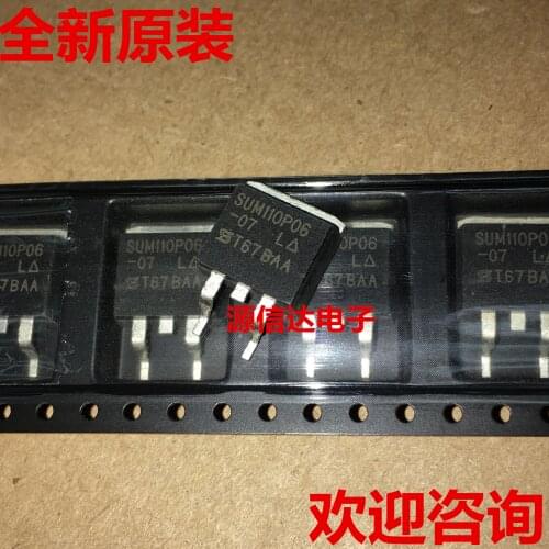 New SUM110P06-07L SUM110P06 P channel 110A / 60V FET imported from stock