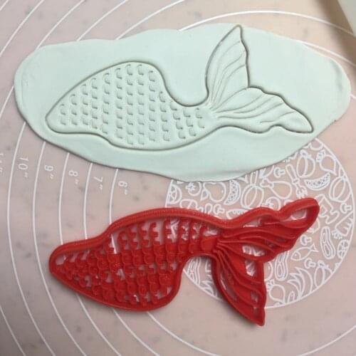 Fish cookie knife, pastry mold, pastry decoration tools, kitchenware, kitchenware customization cookie cutter set