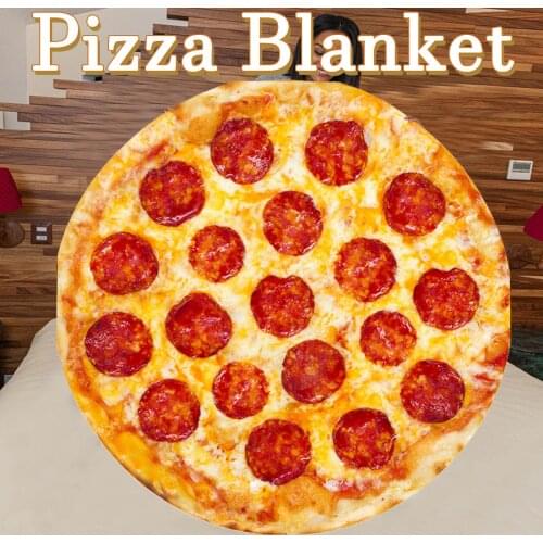 Pizza Fale Blanket 3d Printed Blanket 2021 Blanket Flannel Fabric Sofa Bed Fleece Blanket Very Soft And Comfortable Blanket
