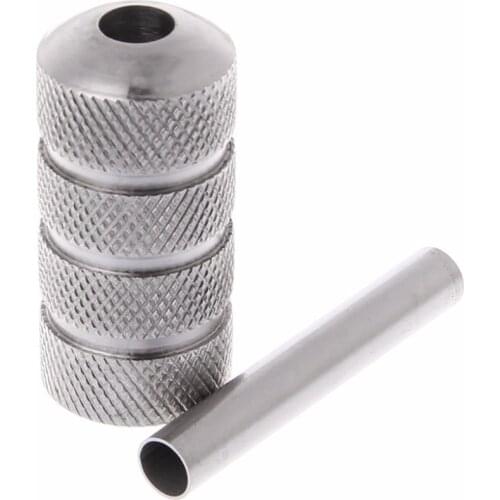 Stainless Steel Tattoo Grip 22MM Professional Round Tattoo Machine Grips Tubes Tool 7HH200418