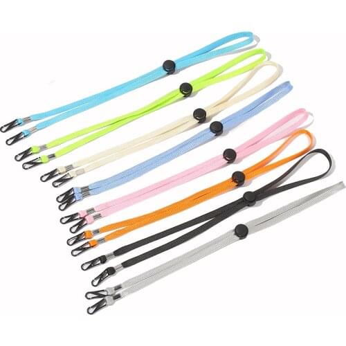 1pcs Adjustable mask lanyard for convenient and convenient fixation rope anti-lost anti-drop mask hanging neck rope sling rope