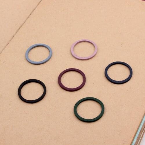 Rubber paint simple round geometric circle color earrings jewelry accessories fashion necklace bracelet DIY accessories