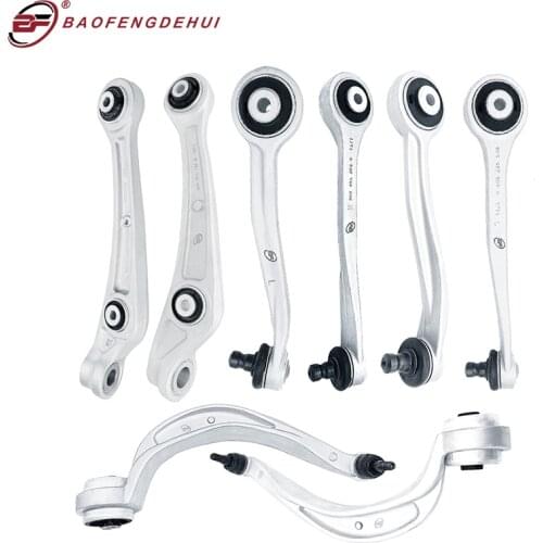 Car Wheel Front Axle Suspension Upper Lower Track Control Arm Swing Arm Ball Joint for Audi A4 B8 Q5 A5 A7 2007-2016