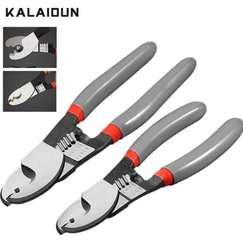 KALAIDUN 7/8 Inch Diagonal Cutting Pliers Wire Cable Cutter Precise Stripping Anti-Slip Handle Household DIY Repair Hand Tools