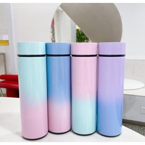 Vacuum Flasks Thermos Cup Intelligent Stainless Steel Thermos Temperature Display Smart Water Bottle Outdoor Saving Water Cup