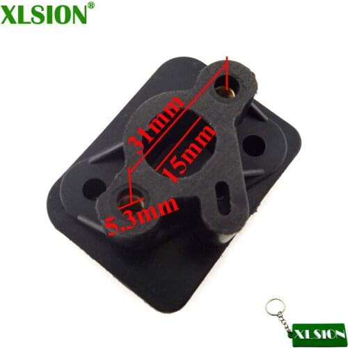 XLSION Engine Intake Pipe Inlet Manifold For 2 Stroke 43cc 49cc Carburetor Carb Goped Tornado Scooter G-Scooter Cat Eye Pocket
