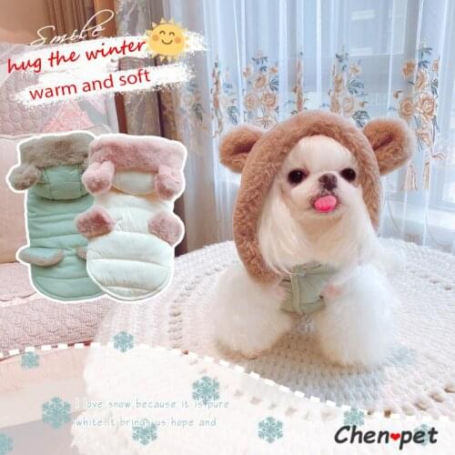 Winter warm Pet puppy Dog Jacket Clothes For Labrador Waterproof Big Dog Coat Chihuahua Outfits dog costumes for small dogs