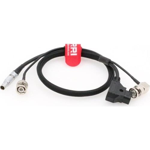 2-Pin to dtap & BNC Power and Video Cable for Zacuto Gratical Eye EVF