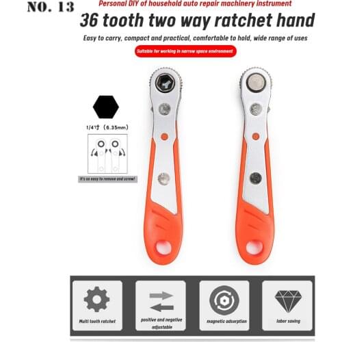 Bit Ratchet Wrench Bit Nozzle Handle Screwdriver Hexagon Torx Bit Nozzle Screwdriver Tool 1PC Hex Bit Wrench Hand Tool Parts