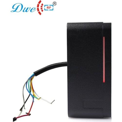 DWE CC RF FCC certified wiegand waterproof chip readers low cost rfid contactless swipe card reader