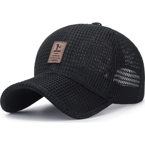 Outdoor Sun Hat Sun Hat Summer Womens Hollow Mesh Baseball Quick Drying Golf Cap Summer Mesh Breathable Sun Hat Mens