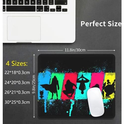 Spider Souls Mouse Pad DIY Print Into The Spiderverse Miles Moralas Neon Silouette