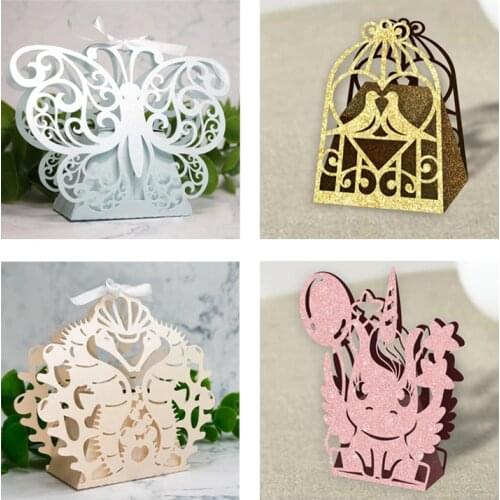Animal Candy Box Metal cutting dies Wedding Box stencil Greeting Card Decoration DIY Scrapbooking Scrapbook Paper Photo Album