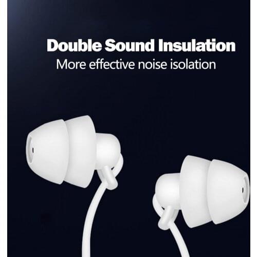 Fashion Creativity Earplugs 3.5MM Headphones Soft Silicone Resin Noise Cancelling Soundproof Universal Earphone Sleep Assistant