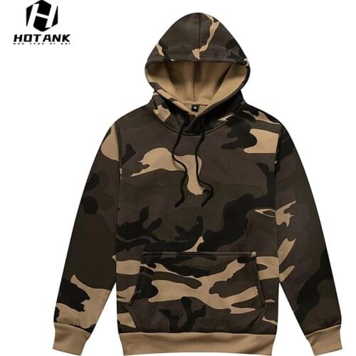 Brand Fashion Camouflage Hoodie Mens Autumn Winter 2021 New Casual Sweatshirt Long Sleeve Top Loose Pullover Men Streetwear