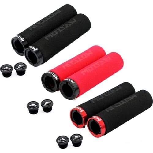 Soft Sponge Handle Lock Bar End Cap Bicycle Locking Bike Accessories Portable Waterproof Cycling Elements for MOTSUV