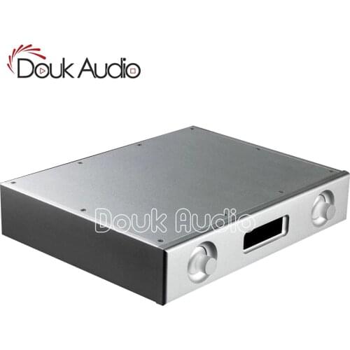 Nobsound White Aluminum Chassis DAC Audio Decoder Enclosure DIY Case Box W320*H62*D252mm