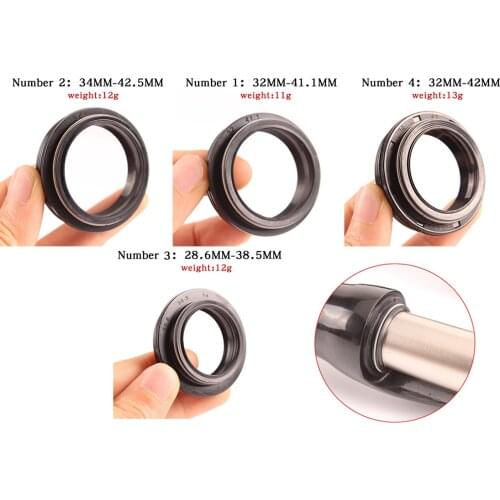 Bike Front Fork Dust Seal Oil For Fox Rockshox Xfusion For Mountain Bike Front Fork Repair Parts Bicycle Fork