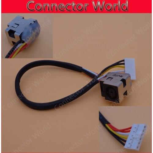 DC Power Jack Connector Power Port Plug Socket for use on HP dv5 dv6 CQ61 power connector head