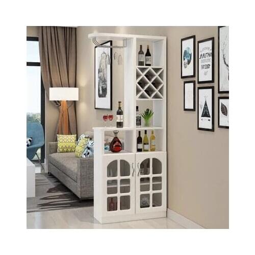 Porch partition cabinet shoe cabinet modern simple hall cabinet living room decoration dining room screen cabinet shelf wine