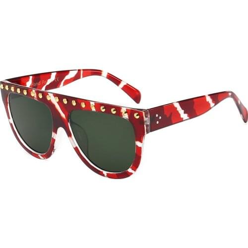 PAMASEN 2019 New Sunglasses Women Brand Designer Big Frame Gradient Vintage Sun Glasses For Men Oculos De Sol Feminino UV400