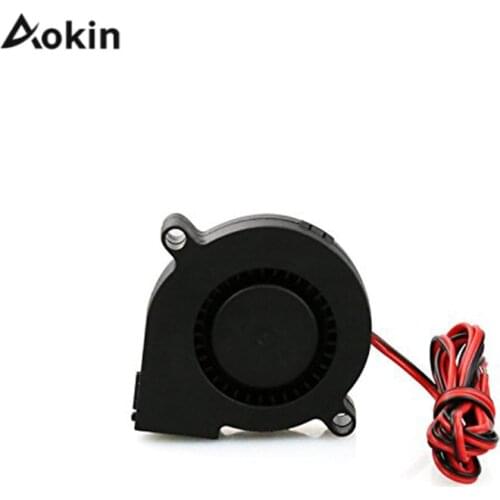 3D Printer Cooling fan 12V 4010 5010 mm radial fan With 2Pin Dupont Wire Cooler Multiple options DC 12 24V Cooling Fan