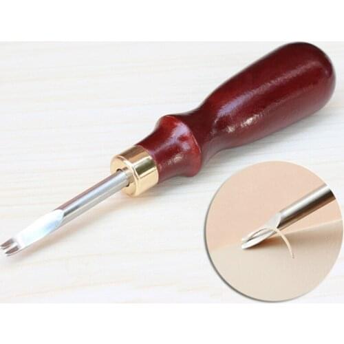 High Quality Craft Edge Leather Skiving Practical DIY Beveling Skiving Cutting Tool Keen Edge