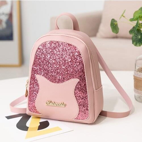Woman Bag Fashion Lady Shoulders Small Backpack Letter Purse Mobile Phone Messenger plecak damski school bags for teenage girls