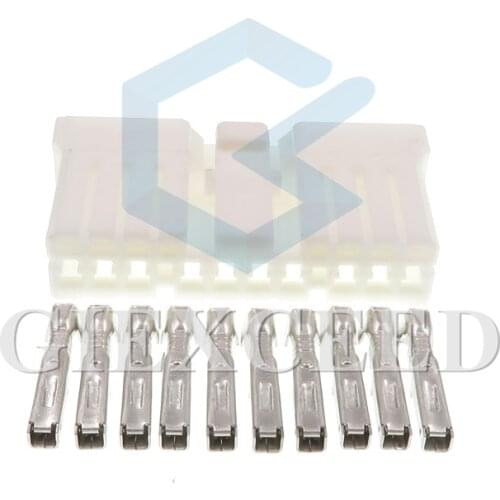 2 Sets 10 Pin Car Electric Door Window Switch Cable Connector Window Lift Switch Wire Socket