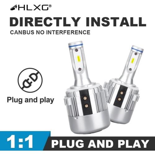 2pcs For golf 6 headlight H7 Canbus 20000LM 6000K Diode Lamps H7 LED Bulb Low Beam CSP for For VW Jetta MK6 Tiguan golf 7 hlxg