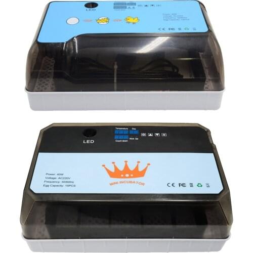 220V Eggs Incubator Brooder Bird Quail Incubator Chick Hatchery Incubator Poultry Hatcher Turner Automatic Farm Incubation Tool