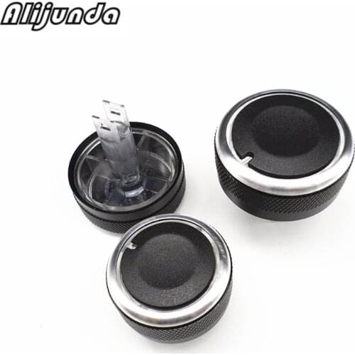 3 pieces / set. Styling Car Air Conditioning Regulator Heat Switch AC Handle Car Accessories for Nissan Tiida / NV200 / Livina