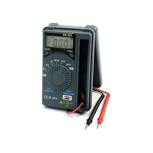 Free DHL Fedex 100pcs/lot To Bully XB866 Digital Portable Compact multimeter, Automatic Range