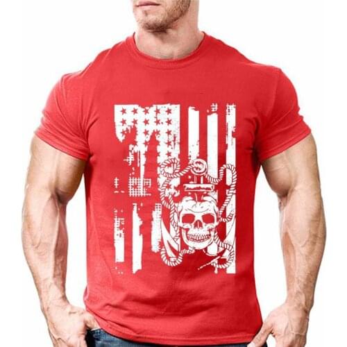 Summer 3D Print American Flag Fashion T-Shirts For Men Handsome Short Sleeve Breathable Streetwear Oversized T-Shirt O-Neck Tops