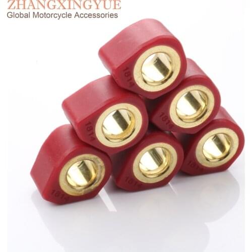 Scooter High Performance Variator Weights Round 18x14mm 13G for PGO G MAX 125/150 T-REX 125