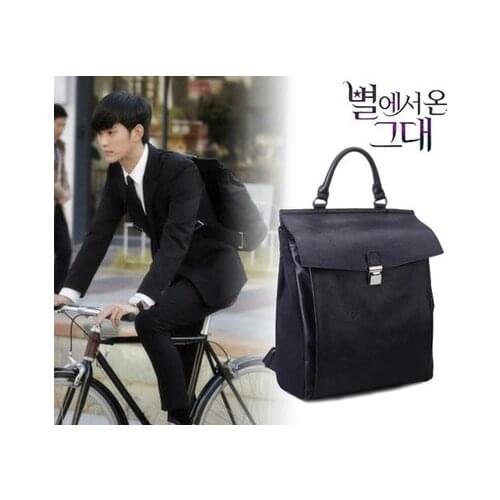 Idol drama with Korean men and women travel backpack Backpack Bag